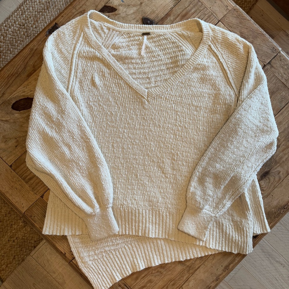 FREE PEOPLE WEST COAST PULLOVER SWEATER